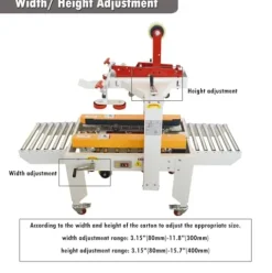INTSUPERMAI Auto Case Sealer Machine 110V