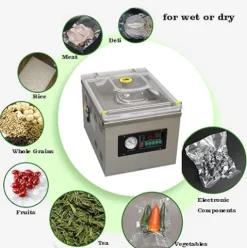 INTSUPERMAI Chamber Vacuum Sealer Machine for Food – Commercial & Home Use 110V