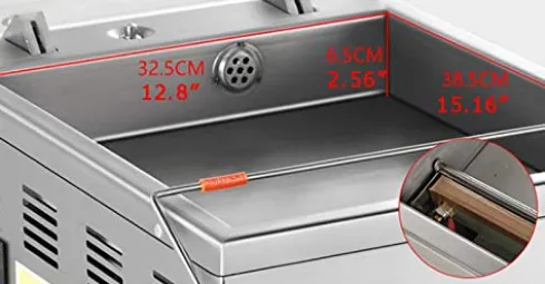 INTSUPERMAI Chamber Vacuum Sealer Machine for Food – Commercial & Home Use 110V
