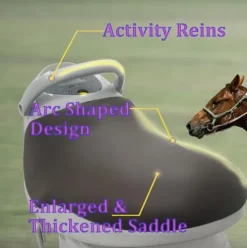 INTSUPERMAI Horse Riding Abdominal Exercise Machine 110V Grey