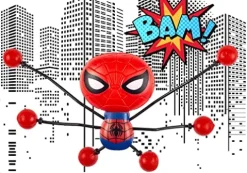 JA-RU Avengers Spiderman Wall Walkers Sticky Crawlers 144 Pack