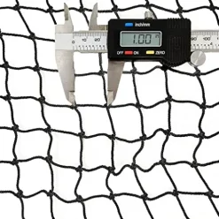 Just For Nets JFN Nylon Golf Practice/Barrier Net 10′ x 35′ Black