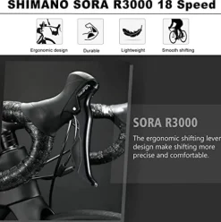 KABON Carbon Gravel Road Bike T800 Fiber 700C 18-Speed Disc Brakes Racing Bicycle Chameleon Green