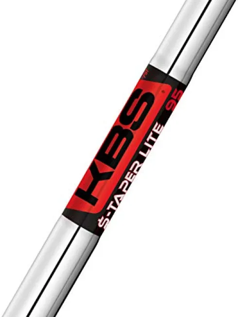 KBS Money $-Taper LITE Chrome Steel Iron Shafts Set – .355 Taper Tip (Stiff)