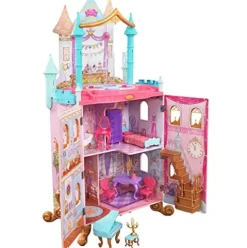 KidKraft Disney Princess Dance & Dream Wooden Dollhouse Pink