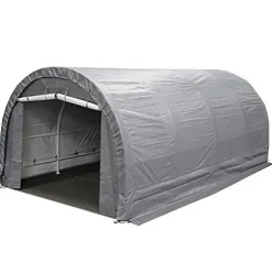 King Canopy Dome Garage 10′ W x 20′ D Silver