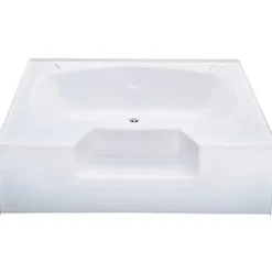 Kinro Composites W4054-SPK Outside Garden Tub White 40X54