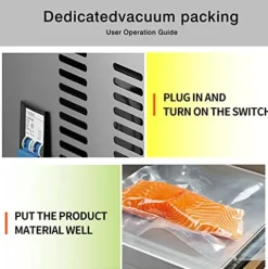 Kolice Commercial Automatic Chamber Vacuum Sealer Machine Food Saver Silver