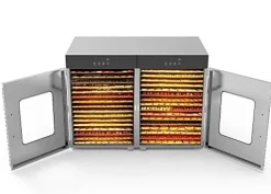 Kolice Commercial High Capacity 32-Tier Dried Fruit Machine Stainless Steel