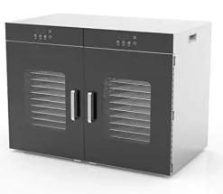 Kolice Commercial High Capacity 32-Tier Dried Fruit Machine Stainless Steel