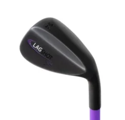 Lag Shot Golf Lady Triple Threat Combo Swing Trainer Purple