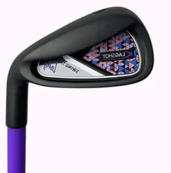 Lag Shot Golf Lady Triple Threat Combo Swing Trainer Left Handed Purple Shaft
