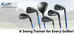 Lag Shot Golf Swing Trainer Aid Blue