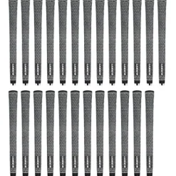 Lamkin Crossline Cord Midsize (+1/16 Inch) 25 Piece Golf Grip Bundle