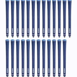 Lamkin UTx Solid Blue Midsize Golf Grip Bundle (25 Pieces)