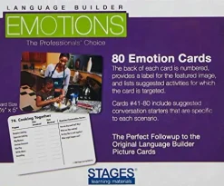 Lang-O-Learn Language Builder Picture Noun Flash Cards 6 Boxes 980 Cards