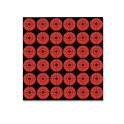 Law 1″ Orange Self-Adhesive Target Spots 100 Pack