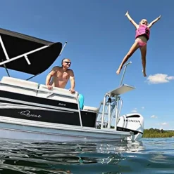 Lillipad Diving Board Pack – Includes Board, Under Mount or Ghost Mount, and Upgraded SEADEK Foam Surface Silver Anodized Dark Grey Undermount