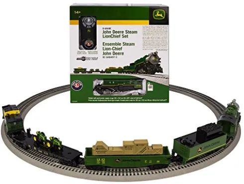 Lionel John Deere Steam LionChief Train Set O-Gauge