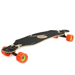 Loaded Boards Icarus Bamboo Longboard Skateboard Complete with Orangatang Kegel 80mm/80a Wheels