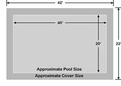 Loop-Loc Pool Safety Cover Ultra-Loc III Solid Gray