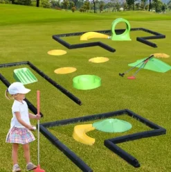 LulliSpace Golf Practice Net Green