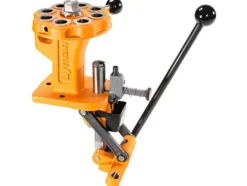 Lyman Brass Smith All-American 8 Reloading Press Kit Orange Silver Black