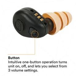 3M PELTOR TEP-200 Tactical Ear Plug Kit Black