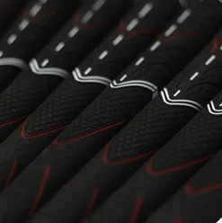 Majek Grips 200 pcs Tour Pro Midsize Golf Grips Black
