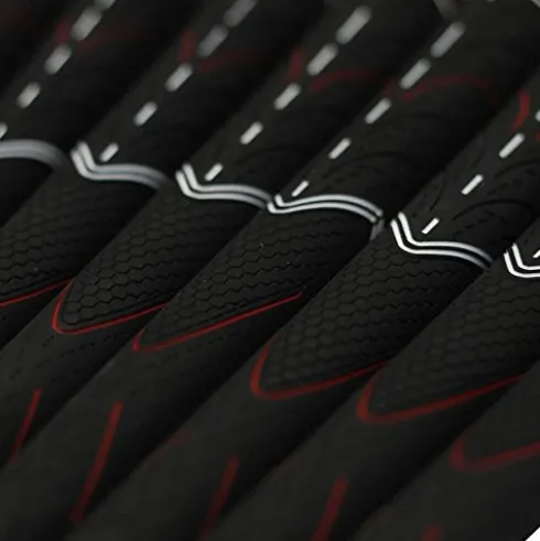 Majek Grips 200 pcs Tour Pro Midsize Golf Grips Black