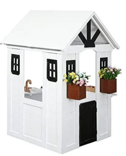 2MamaBees Ajure Playhouse White/Black