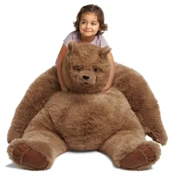 Manhattan Toy Kodiak Bear Jumbo 40″ Plush Stuffed Animal Brown