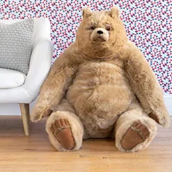 Manhattan Toy Kodiak Bear Jumbo 40″ Plush Stuffed Animal Brown