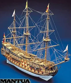 Mantua Model 747 San Felipe Ship Model Gold