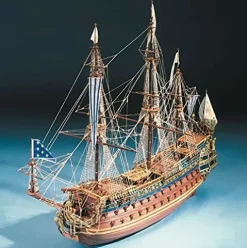 Mantua Model Soleil Royale 1:77 Scale Ship Wood