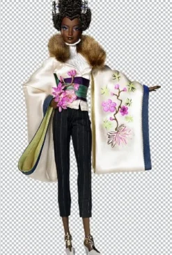 Mattel Byron Lars Ayako Jones Barbie Doll Gold