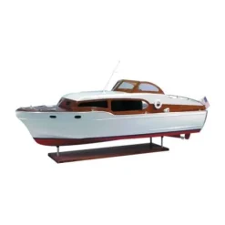 Micro-Mark 1954 Chris-Craft Commander Express Cruiser Wooden Boat Kit 1/12 Scale