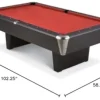 Mizerak Essex 8-Foot Billiard Table