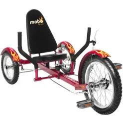 MOBO Triton Recumbent Trike Red