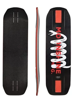 Moonshine Manufacturing Freestyle Cruiser Longboard Rum Runner Carbon Complete Deck