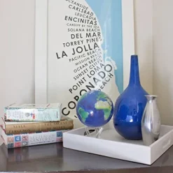 MOVA 8.5″ Natural Earth Globe Blue Various Shades
