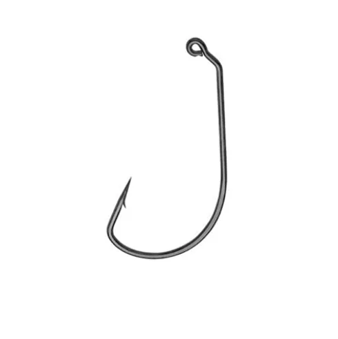 Mustad 45 Extra Wide Gap Eyed Jig Hook 1000 Pack Black/Nickel Size 7/0