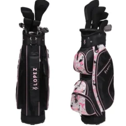 Nancy Lopez Golf Ashley 18PC Complete Golf Clubs Set Flamingo
