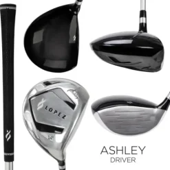 Nancy Lopez Golf Ashley 18PC Complete Golf Clubs Set Flamingo