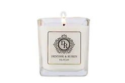 Nice Products Personalized Wedding Favor Candle 7oz All Natural Soy 50 Pcs Silver