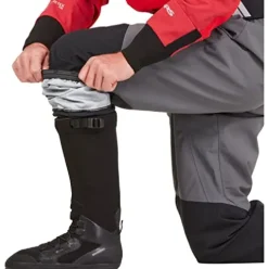 NRS Men’s Recoil Gore-TEX Pro Dry Bibs Gray