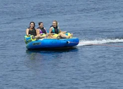 O’Brien Barca 3 Person Inflatable Towable Tube Yellow