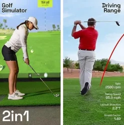 OPTISHOT Orbit Golf Simulator and Launch Monitor with Orion Software