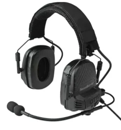 OTTO Engineering NoizeBarrier TAC Hearing Protection Black