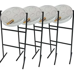 Panyard Steel Drum Grey Silver